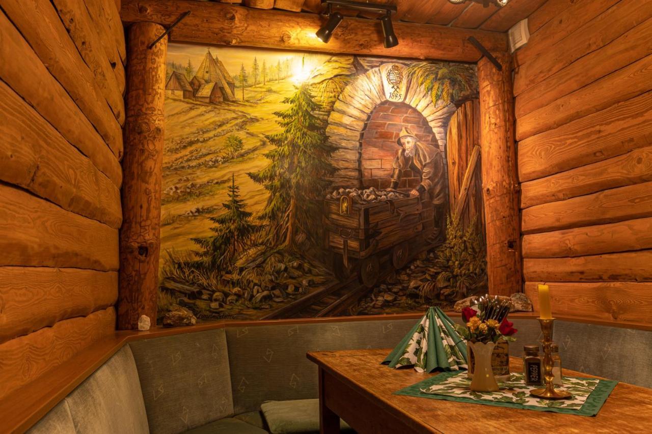 Pension Und Gaststaette Zur Knappenschaenke Thermalbad Wiesenbad Exteriér fotografie